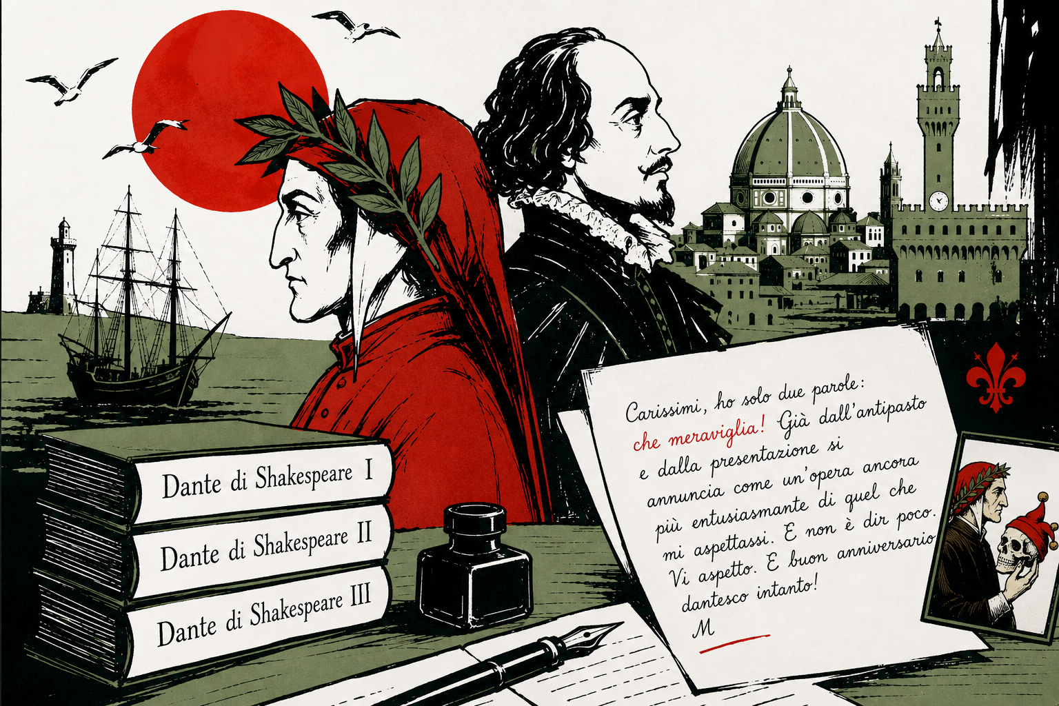 Nel giorno dell’Ascensione e del Salone: l’editor che ci scortò su su, fino a Dante